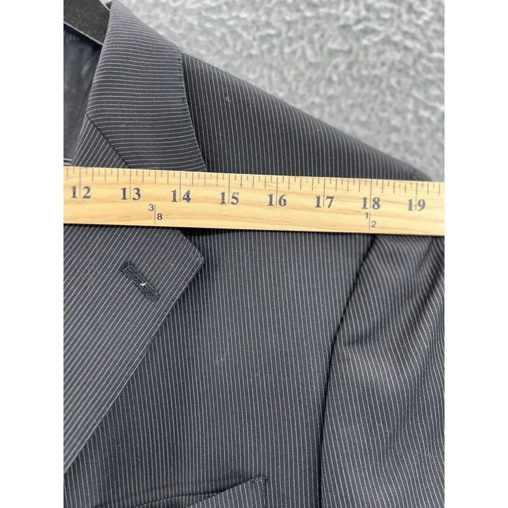 Daniel Cremieux Performance Loro Piana‎ 44 S Black Sports Coat Blazer Italy